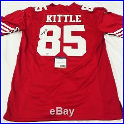 kittle signed jersey