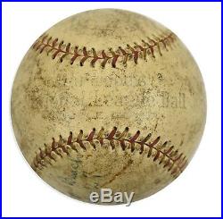 1927 Babe Ruth Single Signed Autographed Baseball Original Harwood Box PSA/DNA