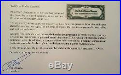 1934 $1000 Bill US Federal Reserve Note RARE Steve Wynn Autograph PCGS & PSA/DNA