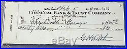 1942 Babe Ruth Signed Autographed Check New York Yankees Baseball HOF PSA/DNA