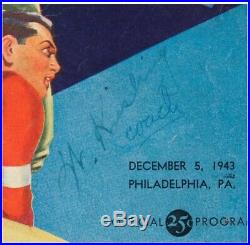 1943 Steagles Team Signed Auto Autograph Neale Walt Kiesling Bill Hewitt PSA/DNA