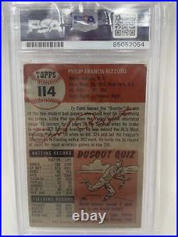 1953 Topps #114 Phil Rizzuto PSA/DNA Auto Signed Autograph