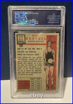 1957-58 Topps Bill Russell RC #77 PSA/DNA AUTHENTIC AUTOGRAPH CARD REPRINT