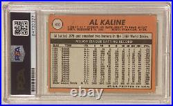 1969 Topps AL KALINE Signed Autographed Baseball Card PSA/DNA #410 Tigers HOF