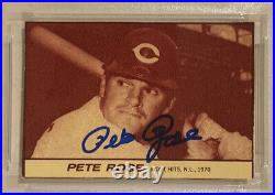 1971 Milk Duds PETE ROSE Signed Autograph Baseball Card PSA/DNA Cincinnati Reds