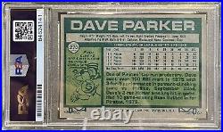 1977 Topps #270 PSA/DNA Authentic SIGNED Dave Parker (Dead Centered) Card NM