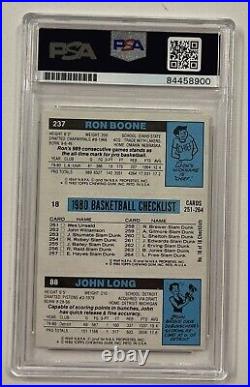 1980-81 Topps Basketball Magic Johnson signed PSA GEM MINT 10