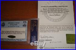 1984-85 Star Michael Jordan signed UDA PSA/DNA auto RC Upper Deck Not Fleer