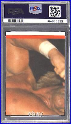 1985 #22 Hulk Hogan Autograph Autograde 10 PSA DNA Authentic
