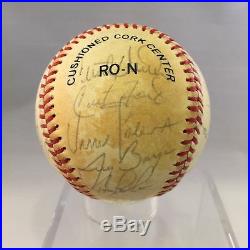 1986 St. Louis Cardinals Team Signed Autographed Baseball Ozzie Smith PSA DNA