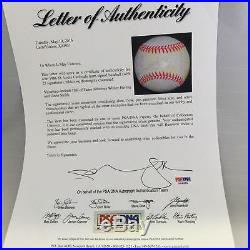 1986 St. Louis Cardinals Team Signed Autographed Baseball Ozzie Smith PSA DNA