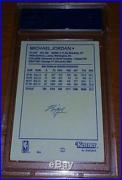 1988 Starting Lineup rookie Michael Jordan signed auto PSA/DNA Vintage autograph