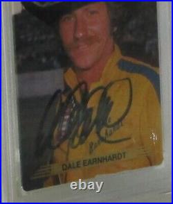 1993 Action Packed Dale Earnhardt Autographed Card #123 Psa/dna Authentic Auto
