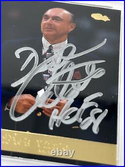1994 Classic Ncaa Announcer Dick Vitale Espn Signed Card Psa Dna Autograph Gold