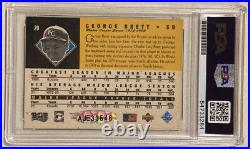 1994 Upper Deck All-Time Heroes GEORGE BRETT Signed Baseball Card #20 PSA/DNA