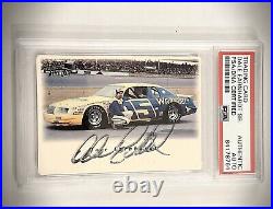 1995 Action Packed Winston Cup Country Dale Earnhardt Signed Autograph PSA/DNA