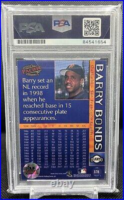 1999 Pacific Barry Bonds Auto Autograph PSA 8 PSA/DNA Certified Giants