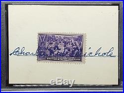 1/1 Charles Kid Nichols Signed 1939 Baseball Stamp PSA/DNA AUTH Autograph HOF