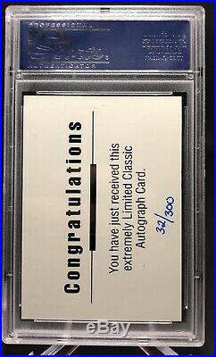1/1 MUHAMMAD ALI 1992 Classic FULL AUTOGRAPH ROOKIE CARD AUTO PSA DNA RC Pop 1