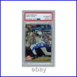 2000 Topps H. D. Derek Jeter Autograph PSA/DNA 10