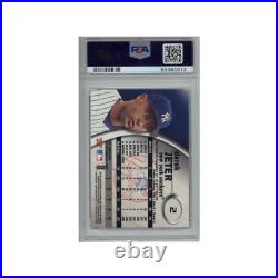 2001 Fleer E-X Derek Jeter Autograph PSA/DNA 10