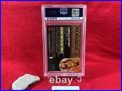 2004-05 Topps Marks of Excellence Carmelo Anthony Auto Nuggets PSA