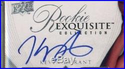 2007-08 UD Exquisite Kevin Durant RPA RC NBA Logoman Patch PSA PSA/DNA AUTO 10