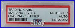 2008 Allen & Ginter Mariano Rivera Signed Auto Autograph PSA/DNA Encapsulated