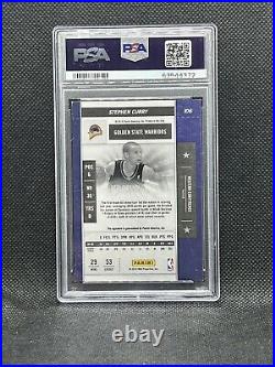 2009 PANINI Playoff Contenders STEPHEN CURRY ROOKIE RC #106 PSA 6 ON CARD AUTO