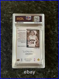 2009 Stephen Curry RC rookie UD exquisite PSA 10/ AUTO 10 wow