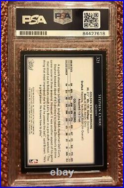 2009 Topps Stephen Curry SIGNED Rookie Card PSA/DNA Authentic Auto