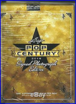 2016 Leaf POP Century 8x10 Signed Photo Sophia Loren PSA DNA AUTO Autograph