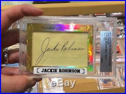 2017 Leaf Executive JACKIE ROBINSON AUTO 1/1 PSA DNA JSA Autograph In Display