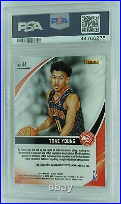 2018 Panini Black Friday Trae Young RC Rookie Autograph PSA 9 MINT POP 1