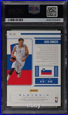 2018 Panini Contenders Draft Luka Doncic ROOKIE RC AUTO #126 PSA 10 GEM MINT