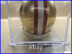 49ers Jerry Rice Authentic Signed Mini Helmet Autograph Certified PSA/DNA