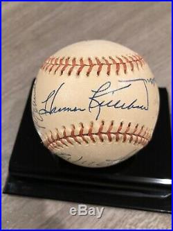 500 Home Run Club Signed Autographed Vintage Baseball Mantle Williams PSA/DNA
