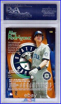 ALEX RODRIGUEZ 1997 Circa Autograph Auto #100 PSA / DNA MARINERS