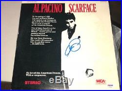 AMAZING Al Pacino Signed Autographed SCARFACE Laser Disc PSA/DNA