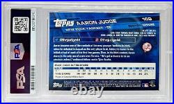 Aaron Judge Signed 2017 Topps Chrome Refractor #169 RC PSA/DNA Auto 10