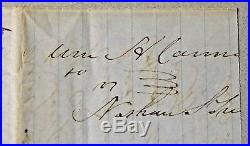 Abraham Lincoln 8 Hand Written Words From Dual Signed Autograph Letter Psa/dna