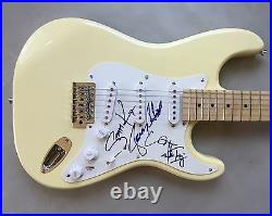 Alice In Chains Layne Staley Cantrell Signed Autographed Guitar Psa Proof Coa