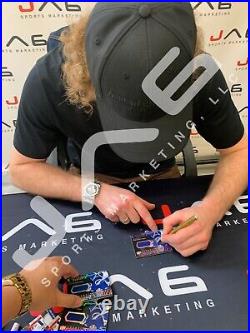 Andrei Vasilevskiy auto card Game Used Upper Deck Obsidian Lightning PSA Encap