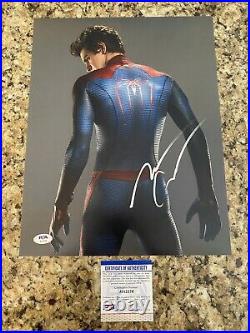 Andrew Garfield Signed Spiderman 11X14 Photo PSA COA