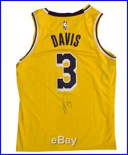 Anthony Davis Autographed Los Angeles Lakers Nike Basketball Jersey PSA DNA 1