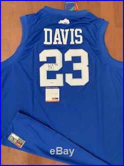Anthony Davis signed jersey PSA/DNA New Orleans Pelicans Autographed Kentucky Wi