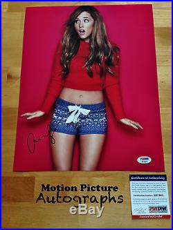 Ariana Grande Signed 11x14 Photo Psa Dna Coa Autograph