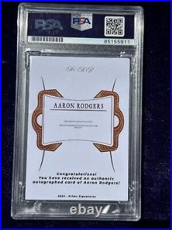 Arron Rodgers Authentic Auto Psa/Dna Certified PSA Jets HOF QB