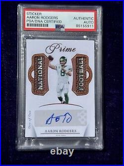 Arron Rodgers Authentic Auto Psa/Dna Certified PSA Jets HOF QB