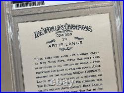 Artie Lange Signed Autographed 2013 Topps Allen & Ginter card #231 PSA/DNA